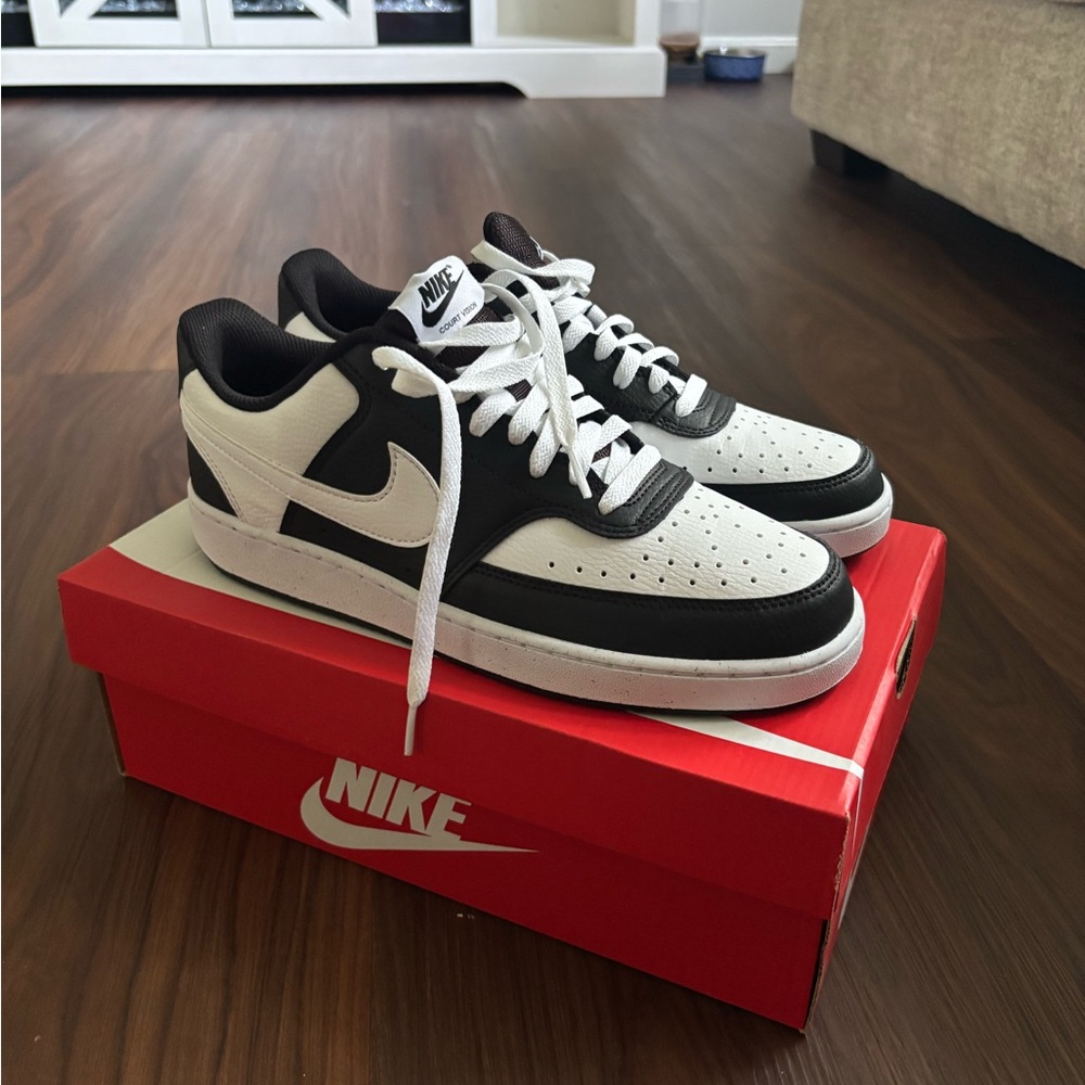 Nike Black and White Classic Sneakers